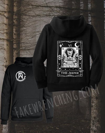 punk hoodie product shot — The Jeeper Hoodie