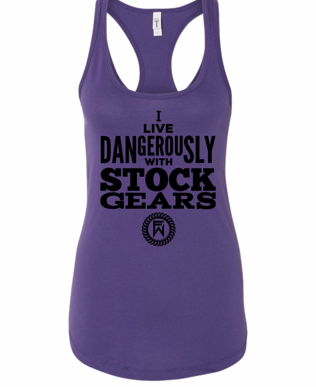 I live dangerously with stock gears tank