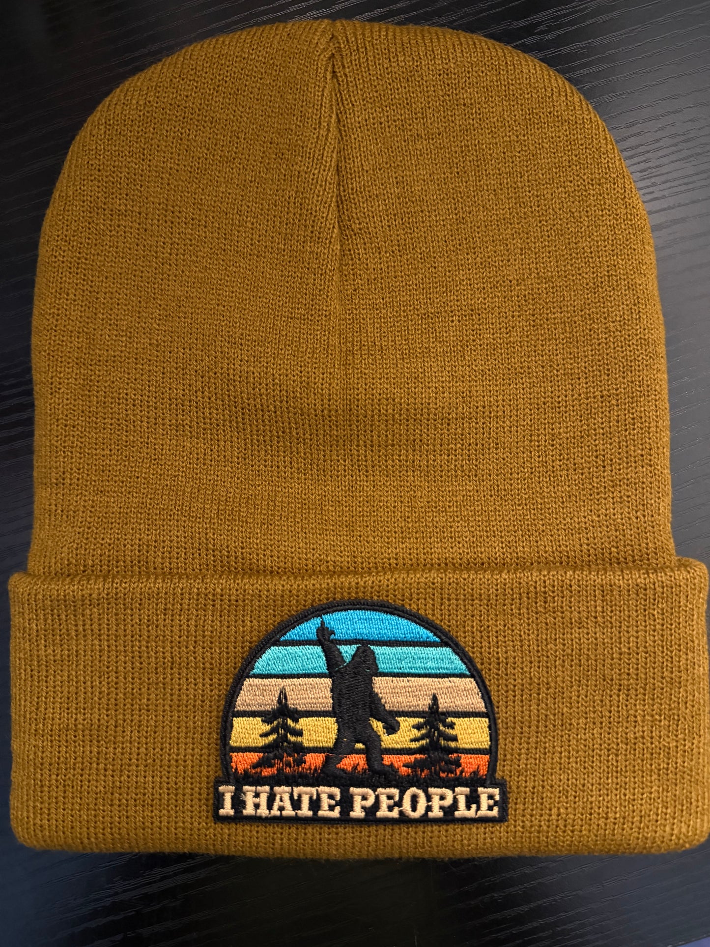 I hate people beanie