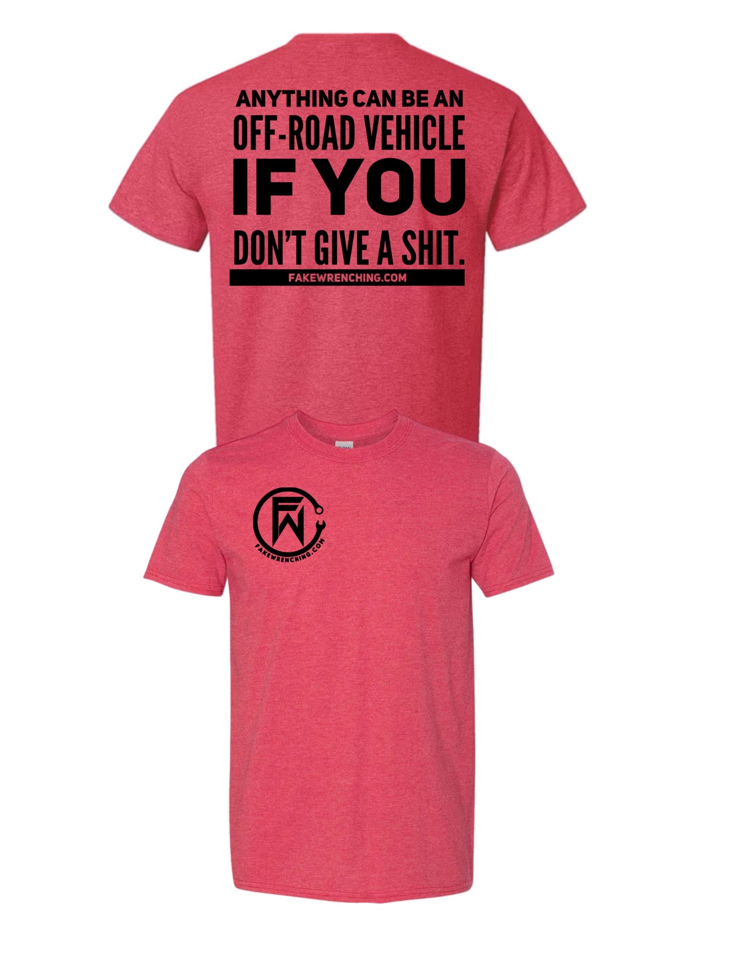 Anything can be an offroad vehicle if you don’t give a shit tee