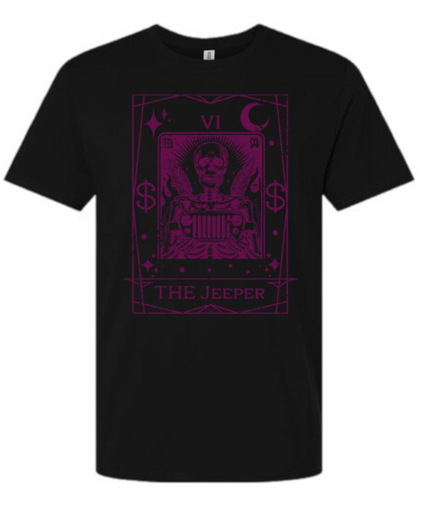 The Jeeper Tarot card shirt