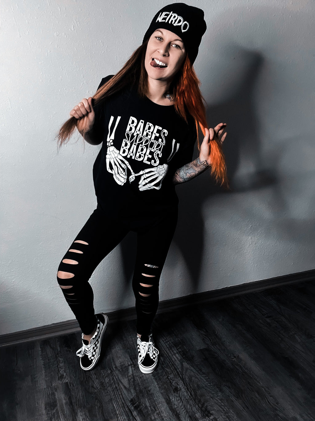 Babes support babes shirt