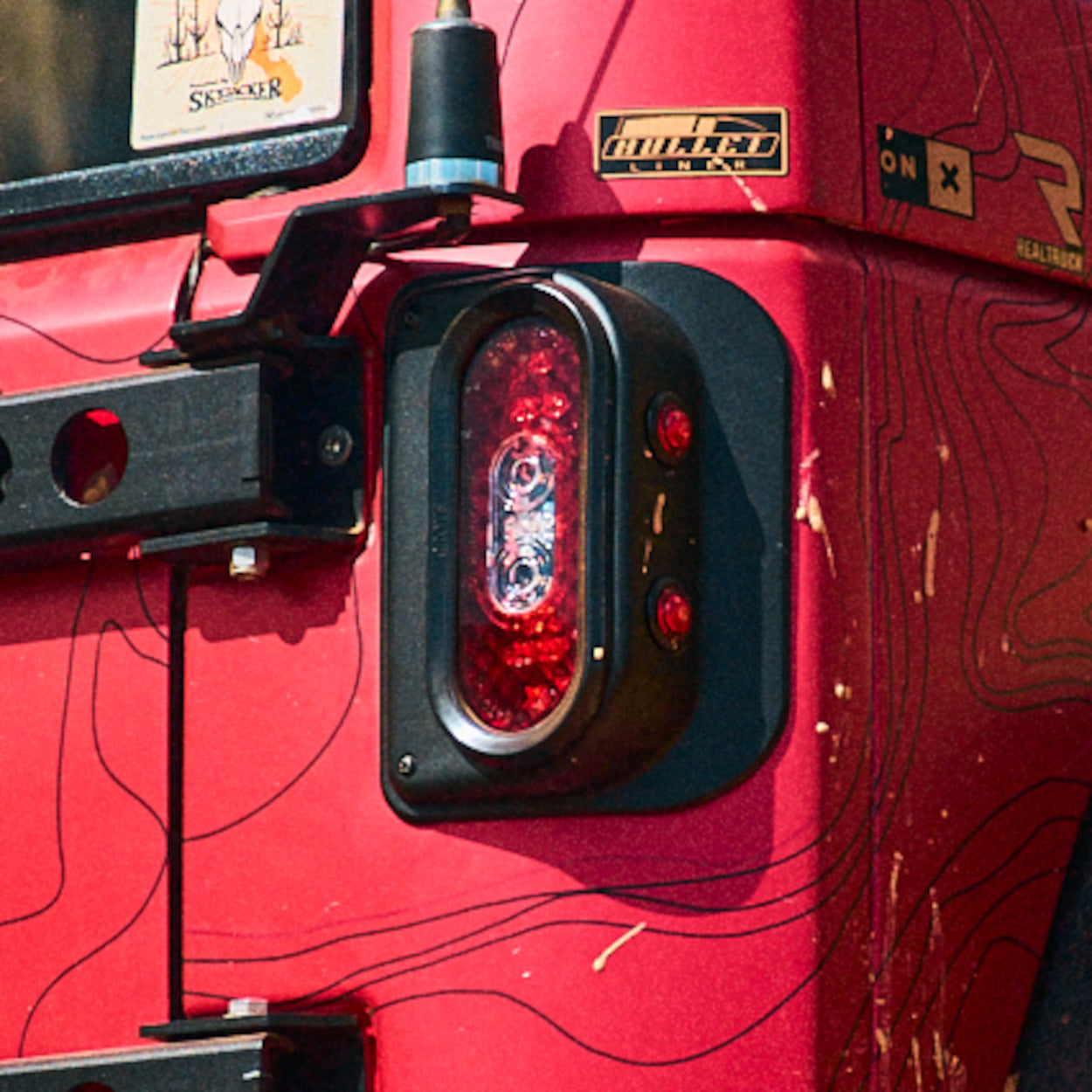 Jeep JK/JKU Wrangler Off Road LED Tail Light Kit