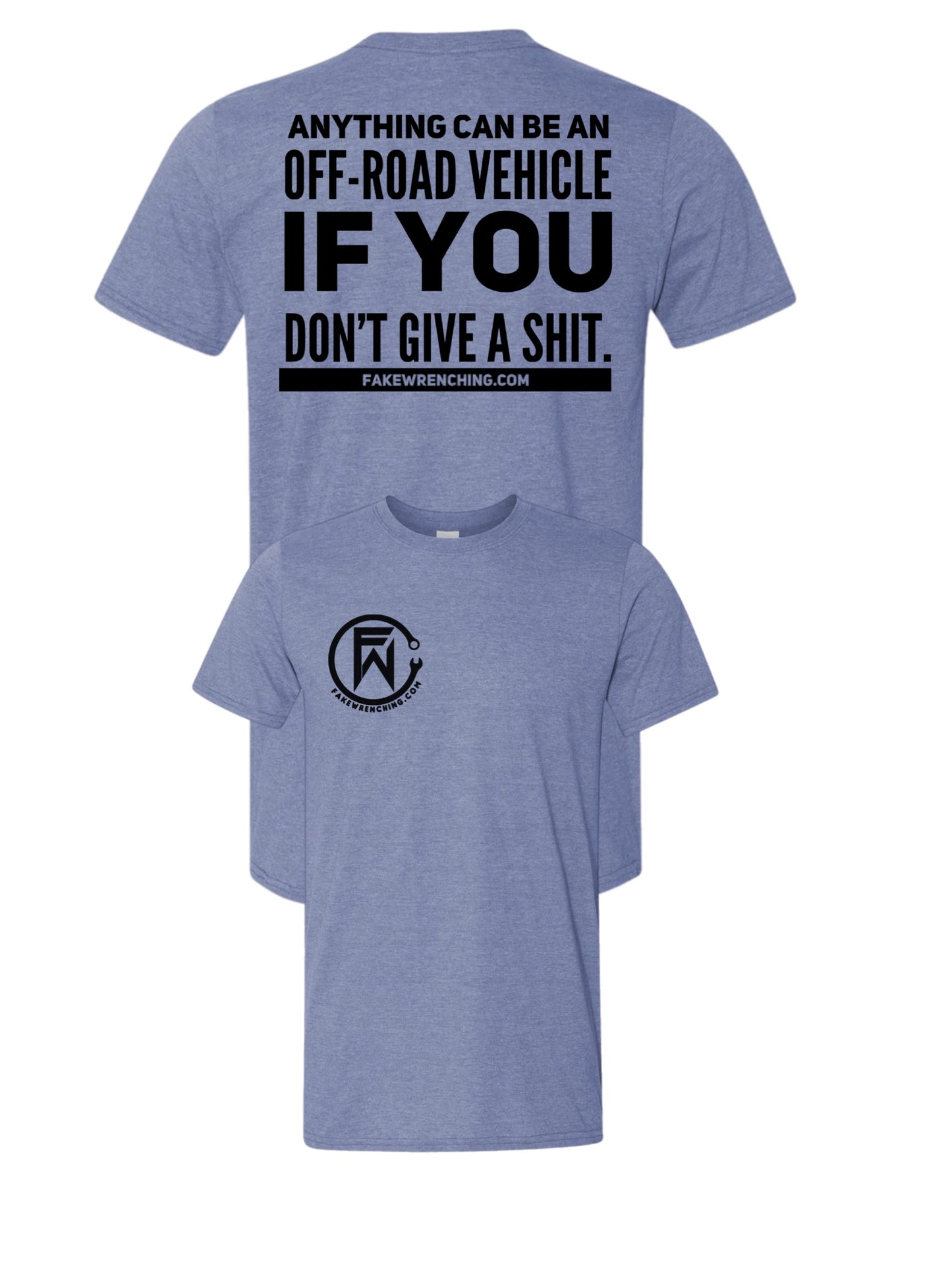 Anything can be an offroad vehicle if you don’t give a shit tee