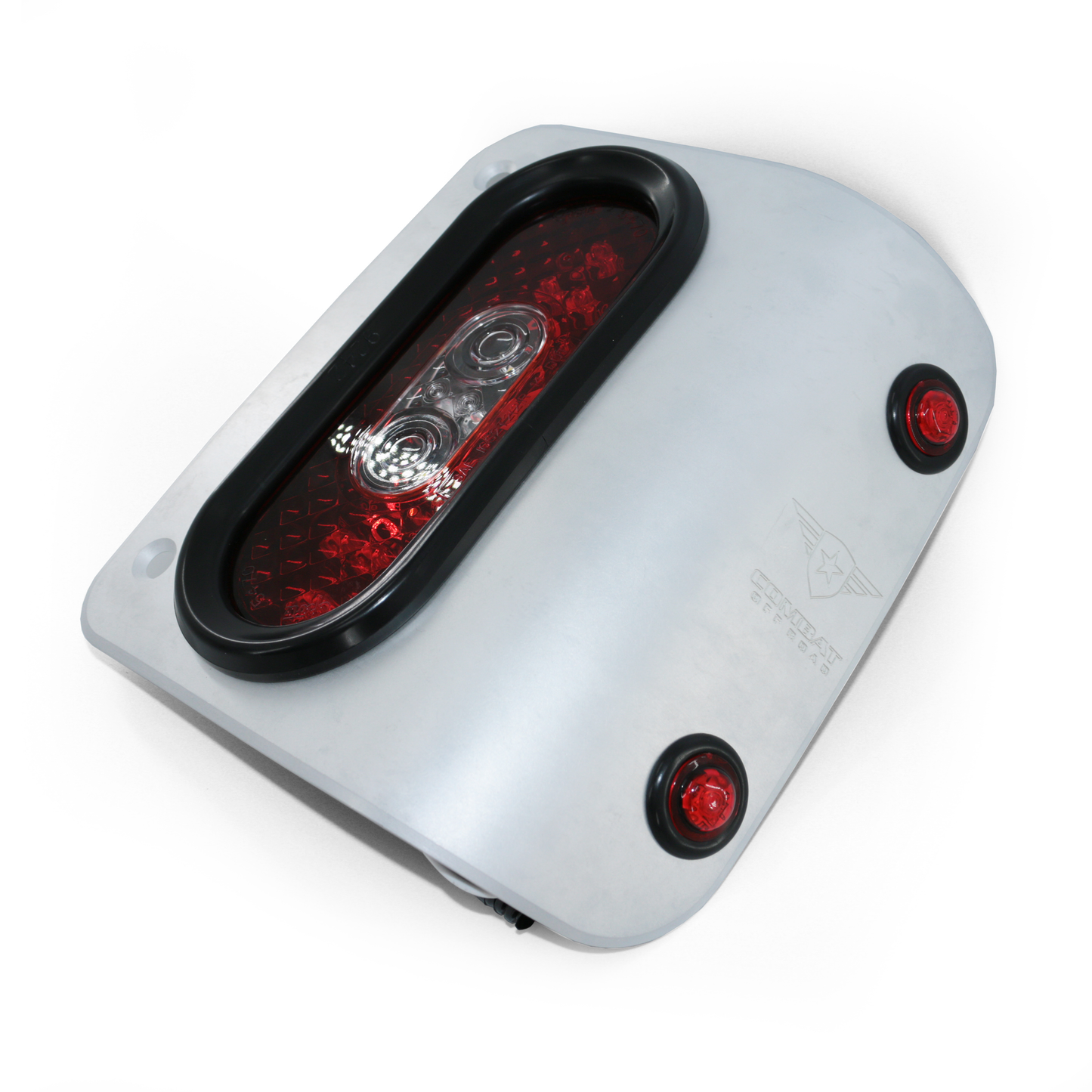 Jeep JL/JLU Wrangler Off Road LED Tail Light Kit - Raw Aluminum