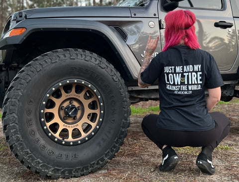 Low tire unisex (Black) shirt