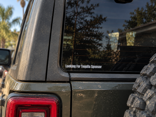 Looking for Tequila Sponsor Decal