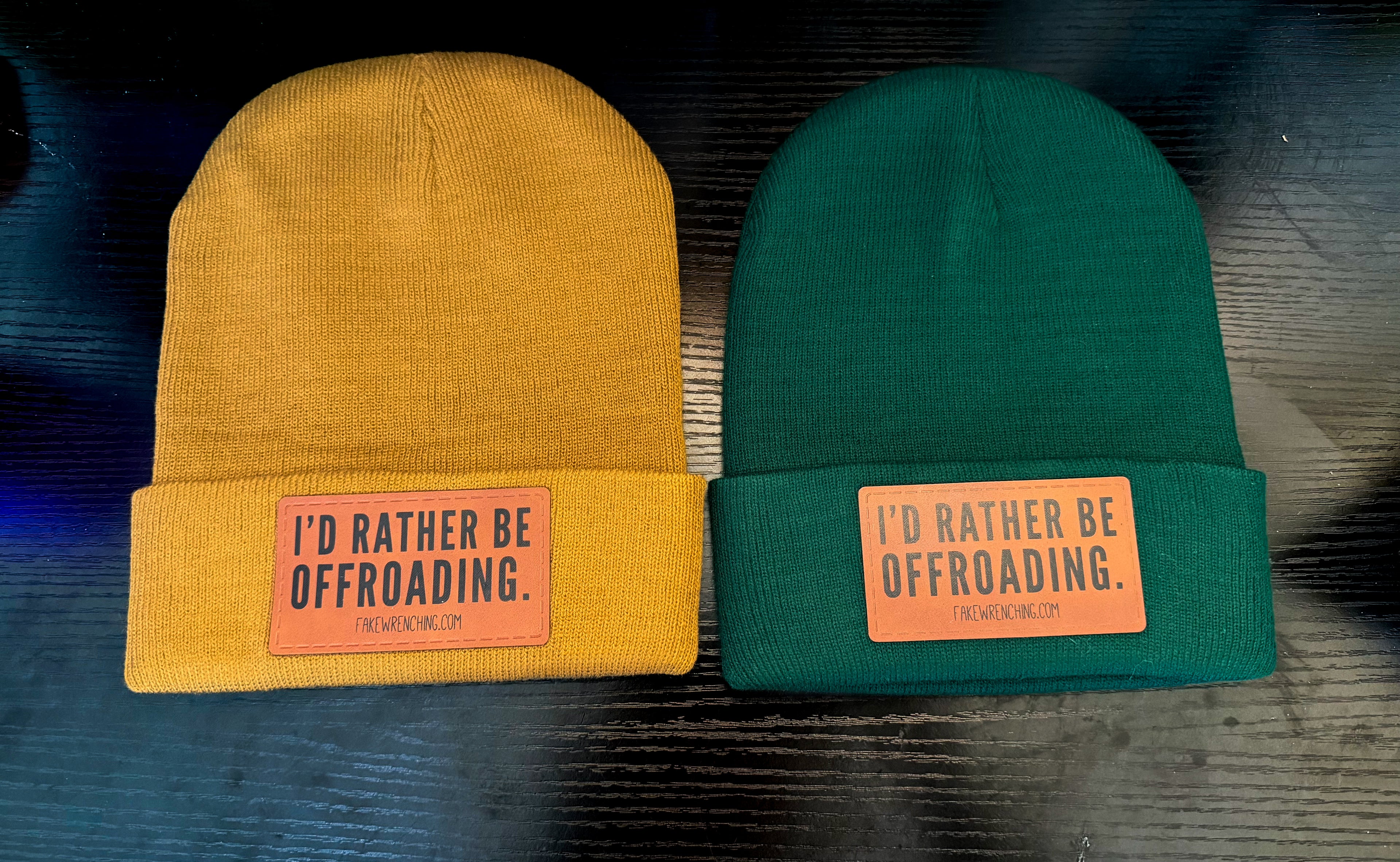 I’d rather be offroading beanie