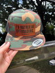 I’d rather be offroading snapback hat