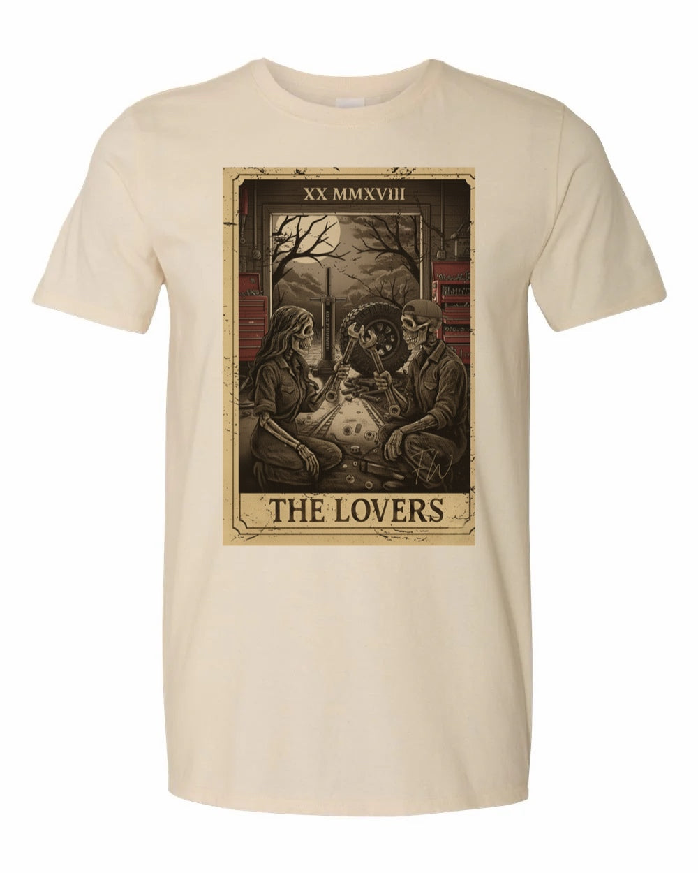 The Lovers Tarot Card Shirt
