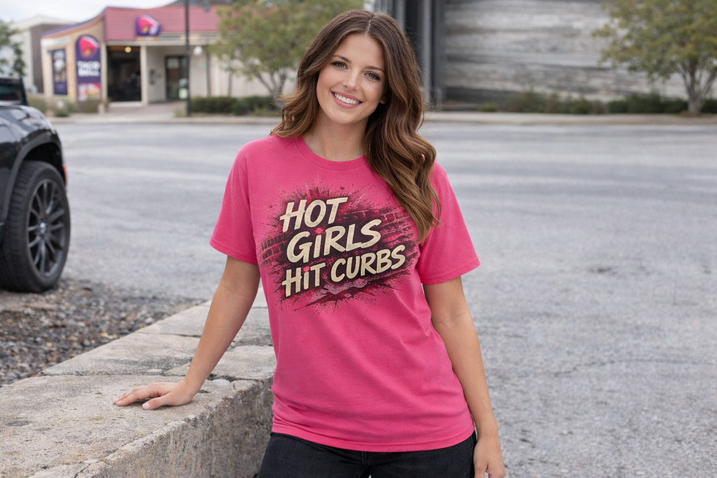 Hot Girls Hit Curbs Shirt