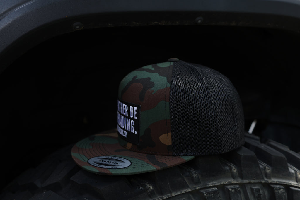 I’d rather be offroading snapback hat