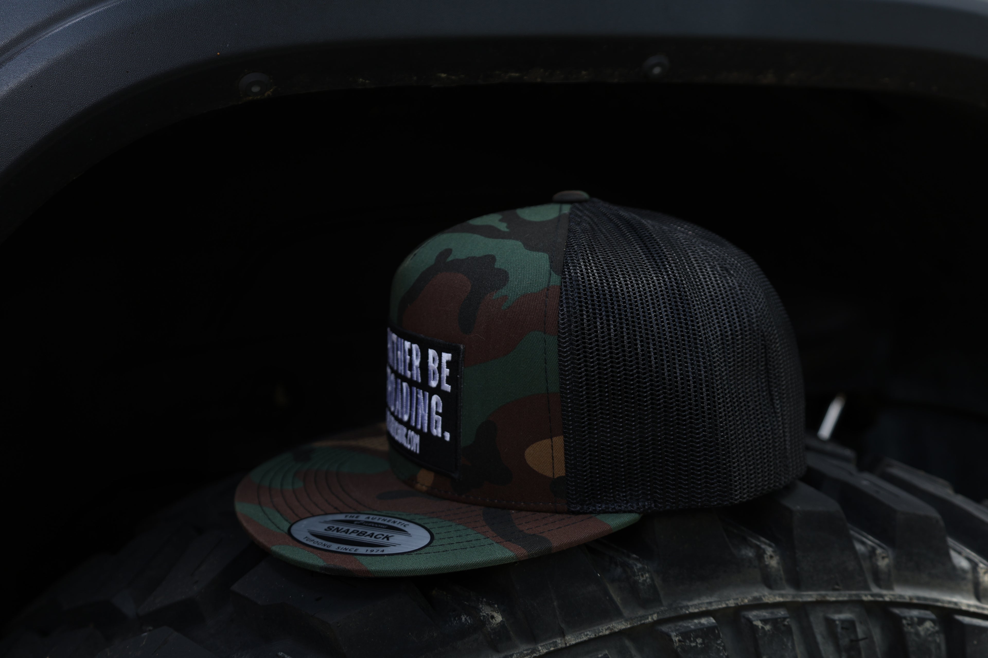 I’d rather be offroading snapback hat