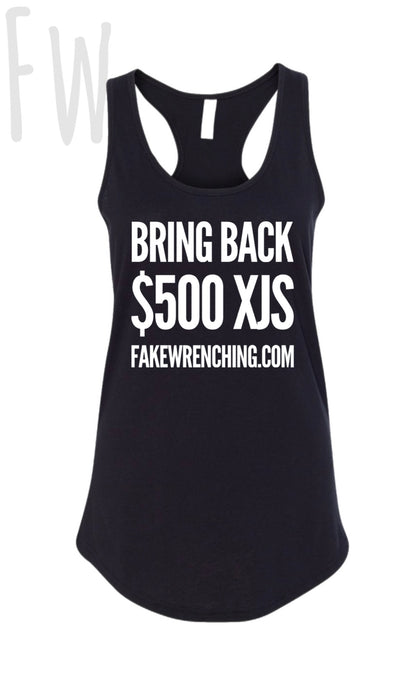 off-road tank top front — Bring Back $500 XJs Tank Top