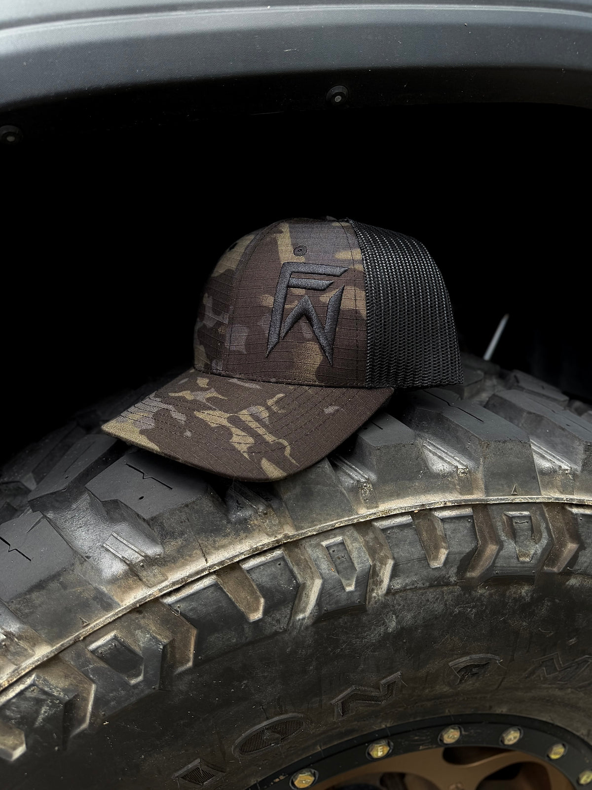 hat view 4 — FW Low Profile Trucker Hat