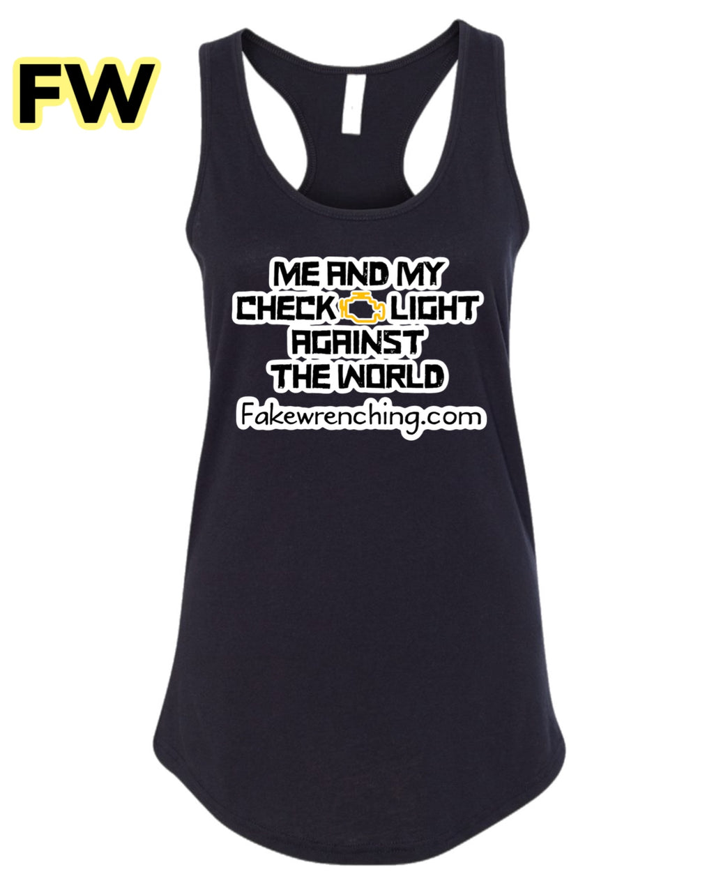 Check engine light tank