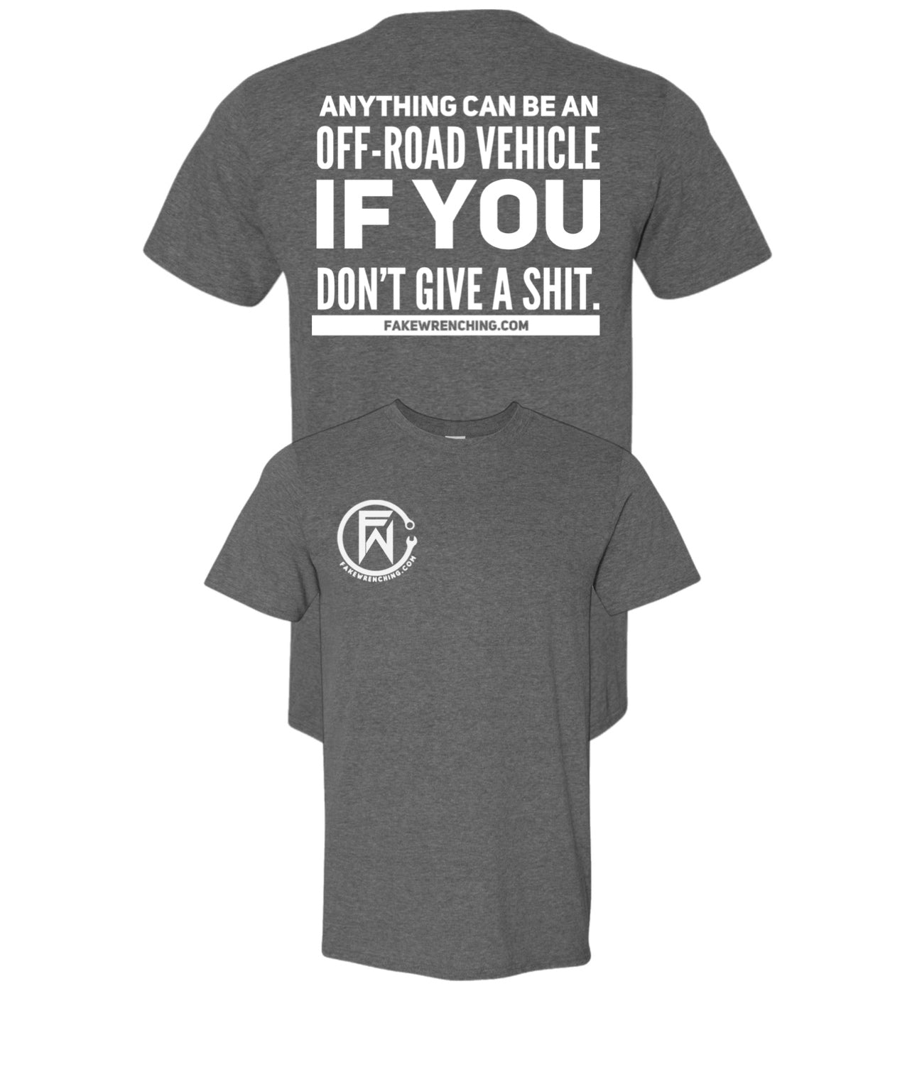 Anything can be an offroad vehicle if you don’t give a shit tee