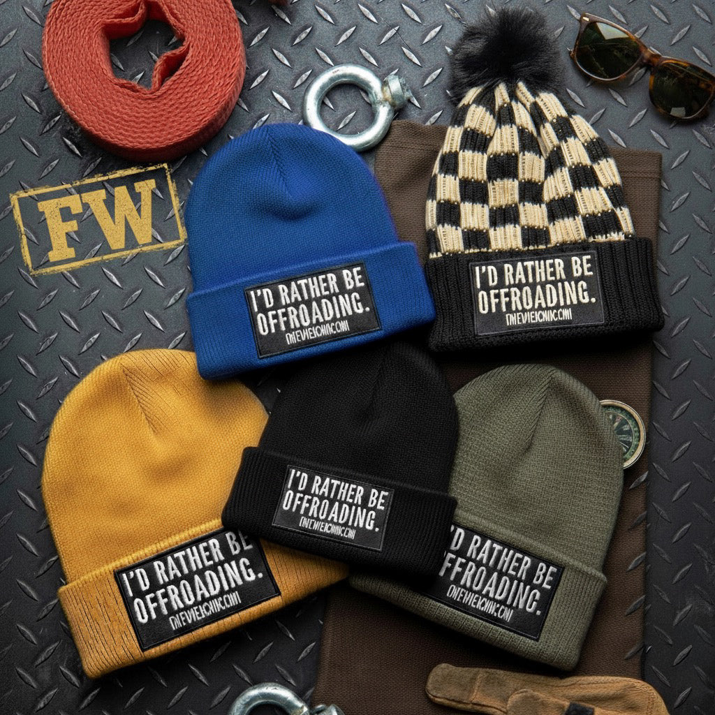 I’d rather be offroading beanie