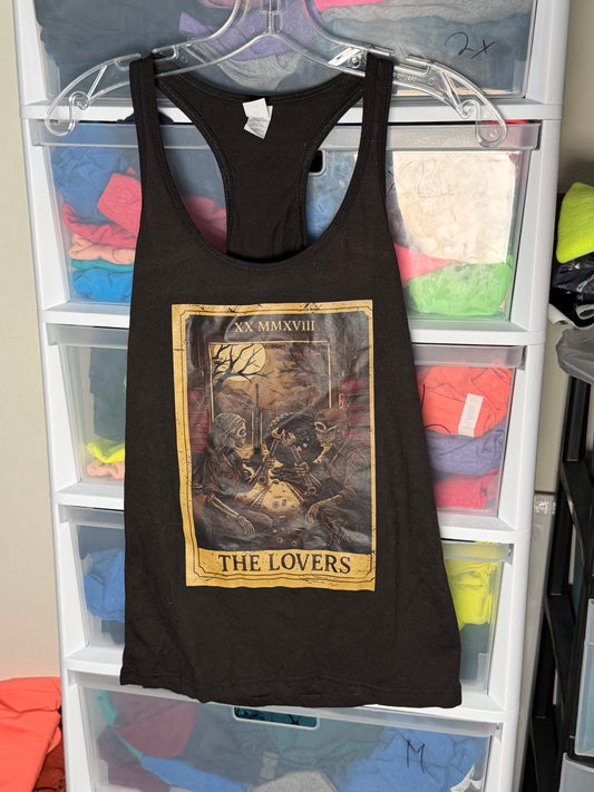 graphic tank top front — The lovers tank