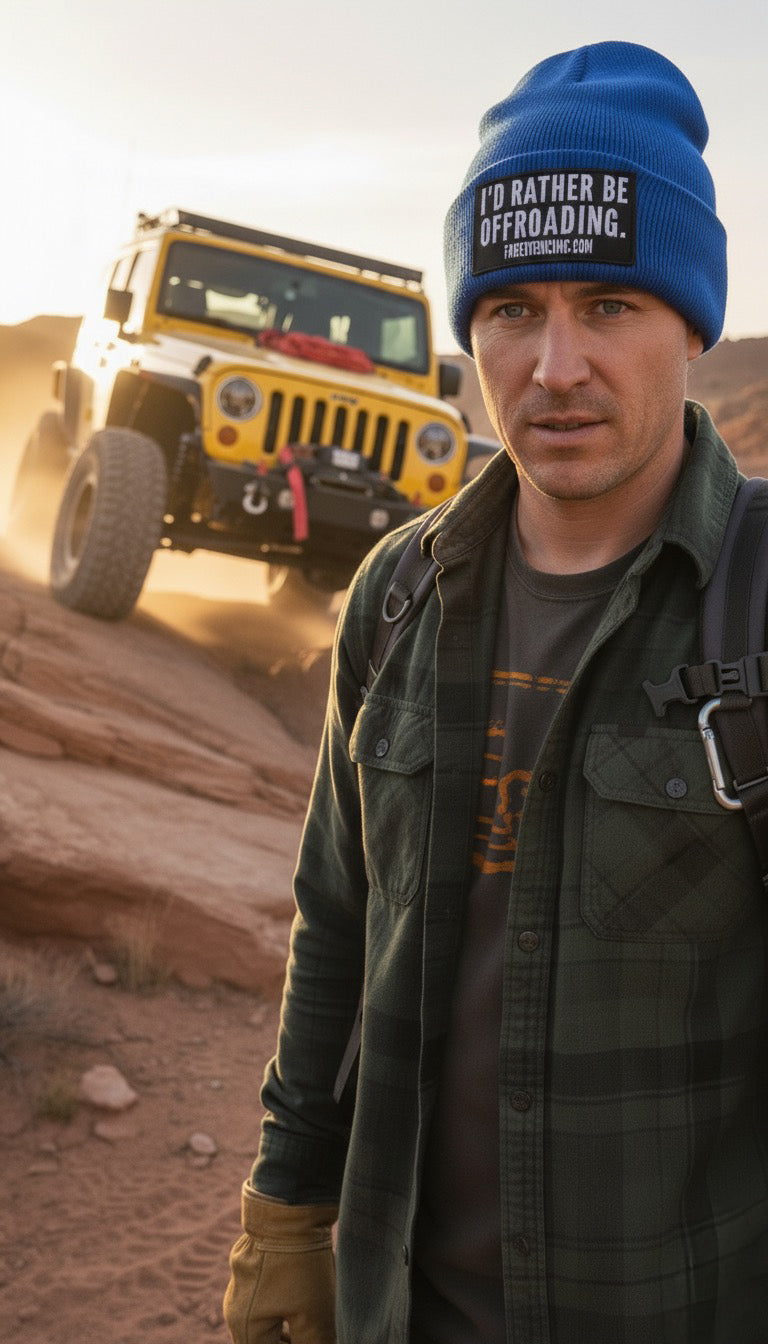 I’d rather be offroading beanie