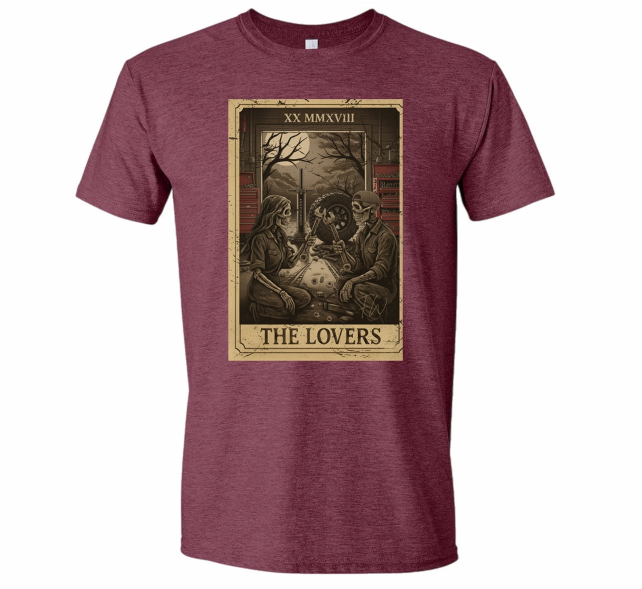 The Lovers Tarot Card Shirt