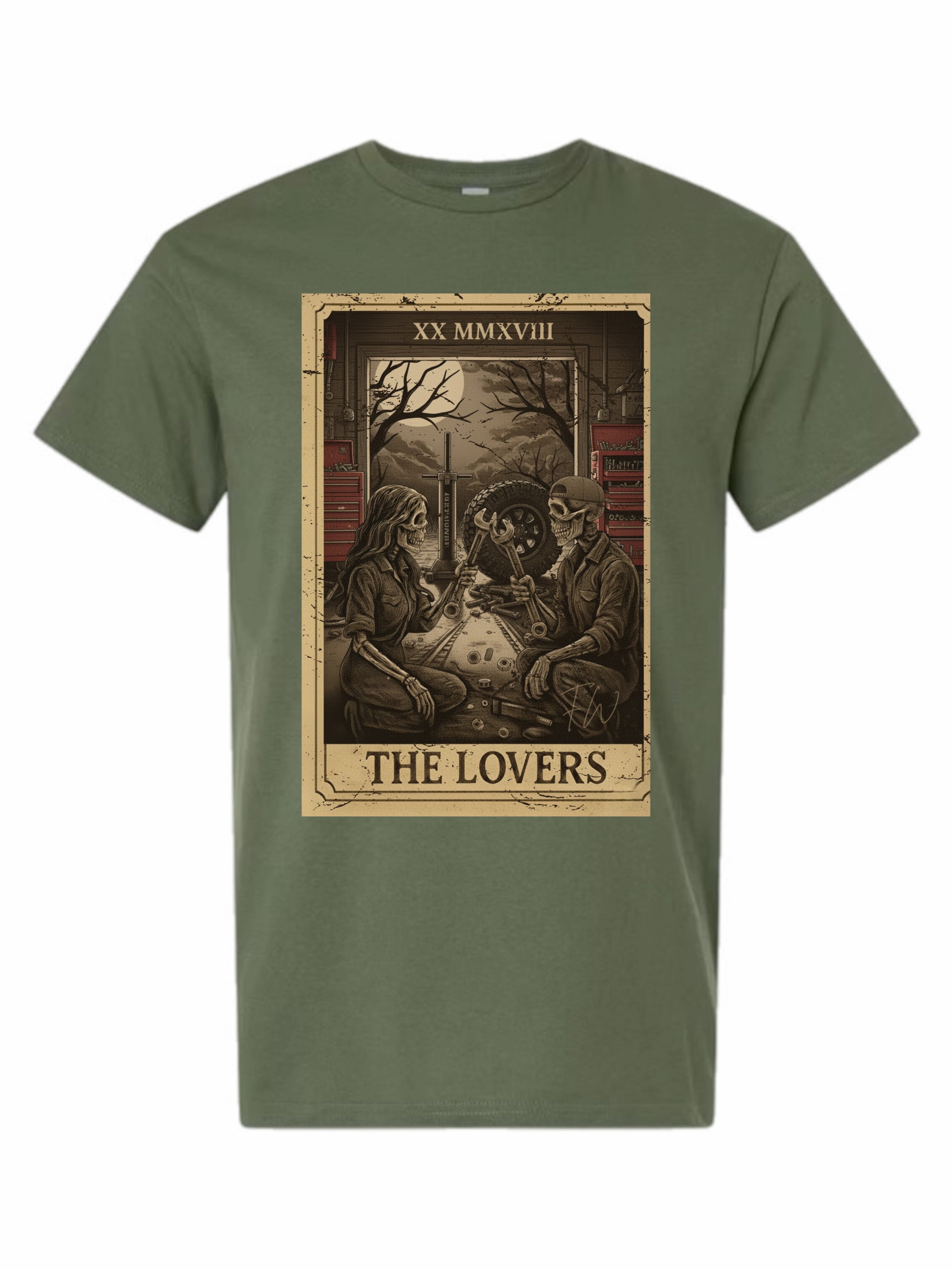 The Lovers Tarot Card Shirt
