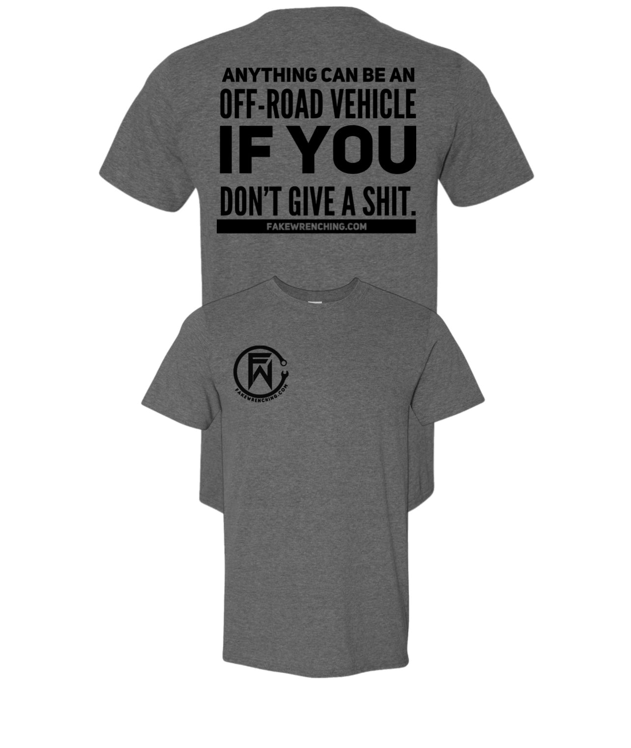 Anything can be an offroad vehicle if you don’t give a shit tee