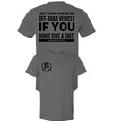 Anything can be an offroad vehicle if you don’t give a shit tee