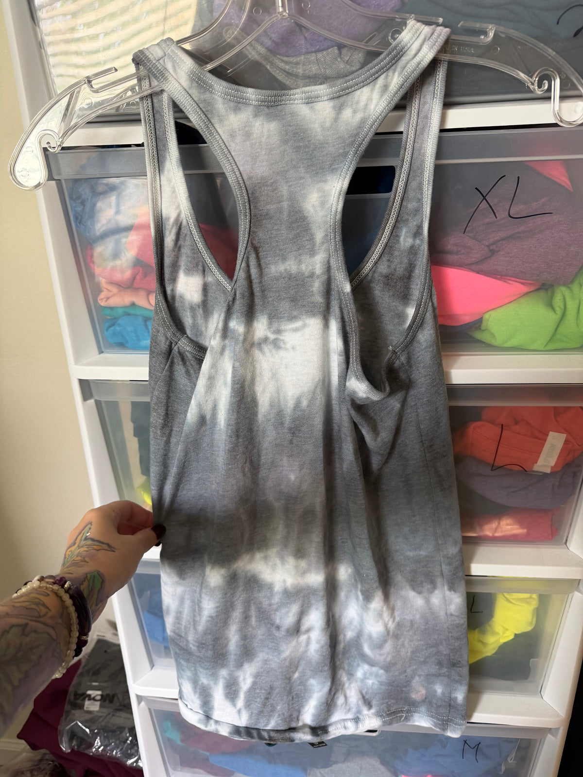 top view 3 — Vibing with my demons tank