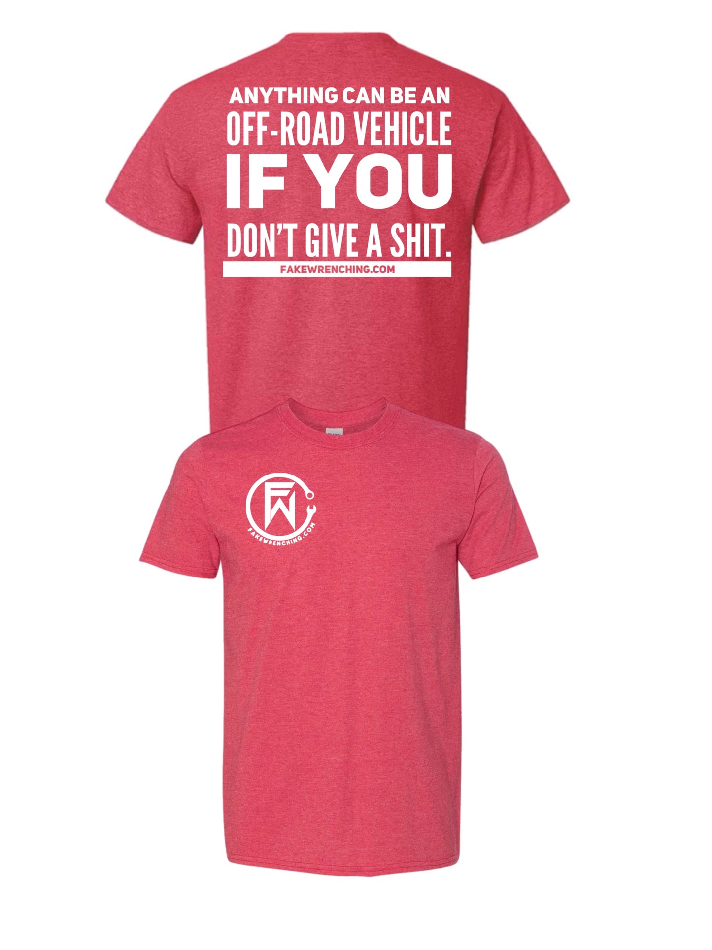 Anything can be an offroad vehicle if you don’t give a shit tee