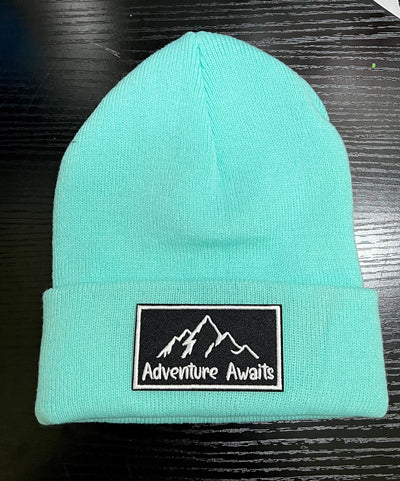 graphic hat front — Adventure beanie
