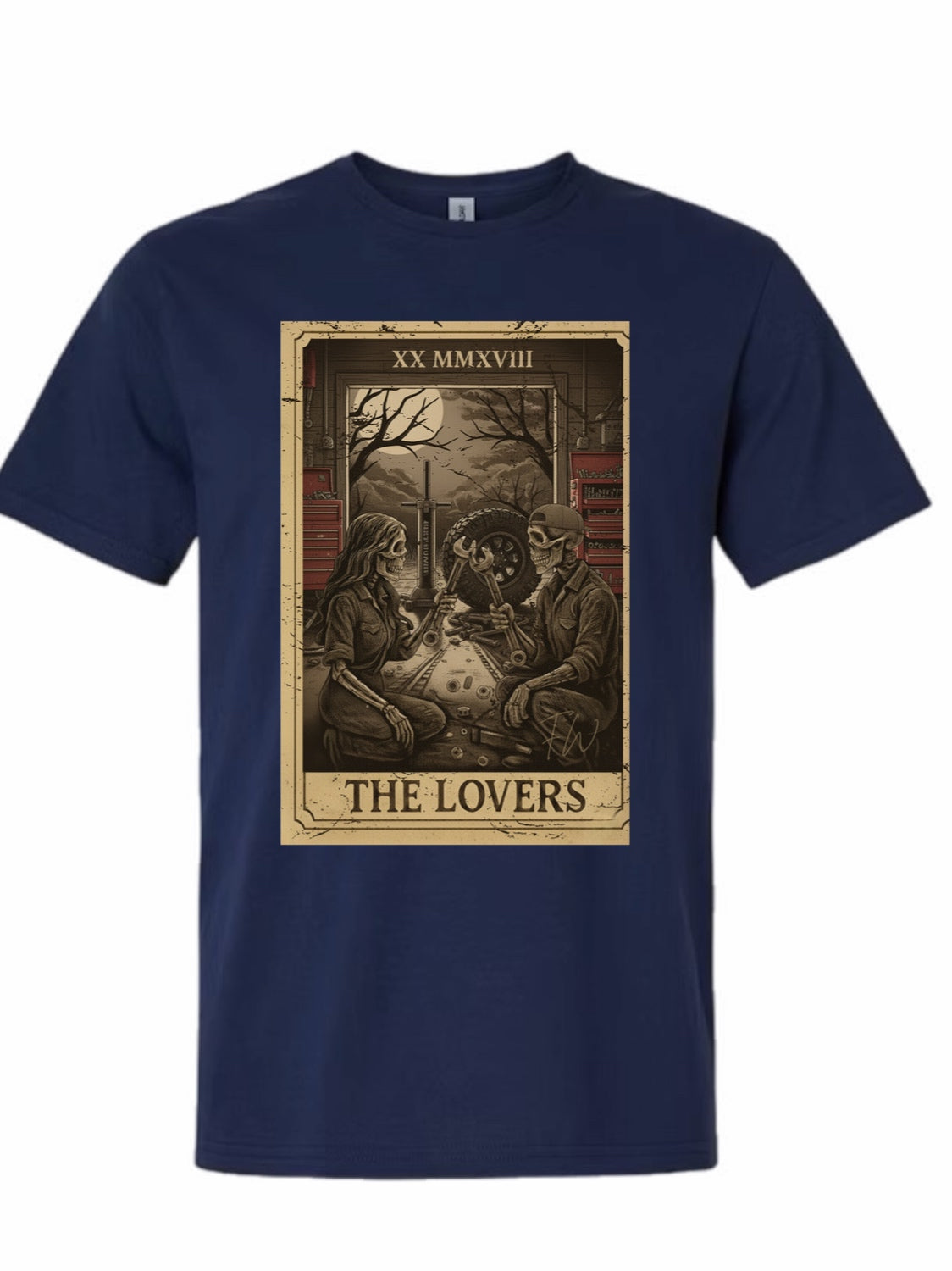 The Lovers Tarot Card Shirt