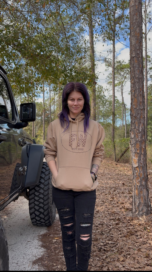Vintage FW Tan hoodie