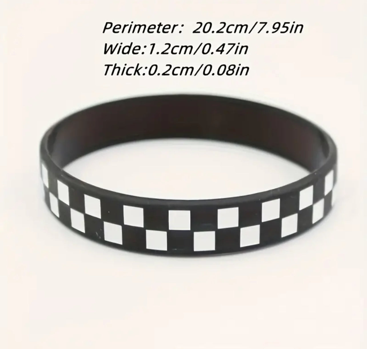 Checkered jelly Bracelet