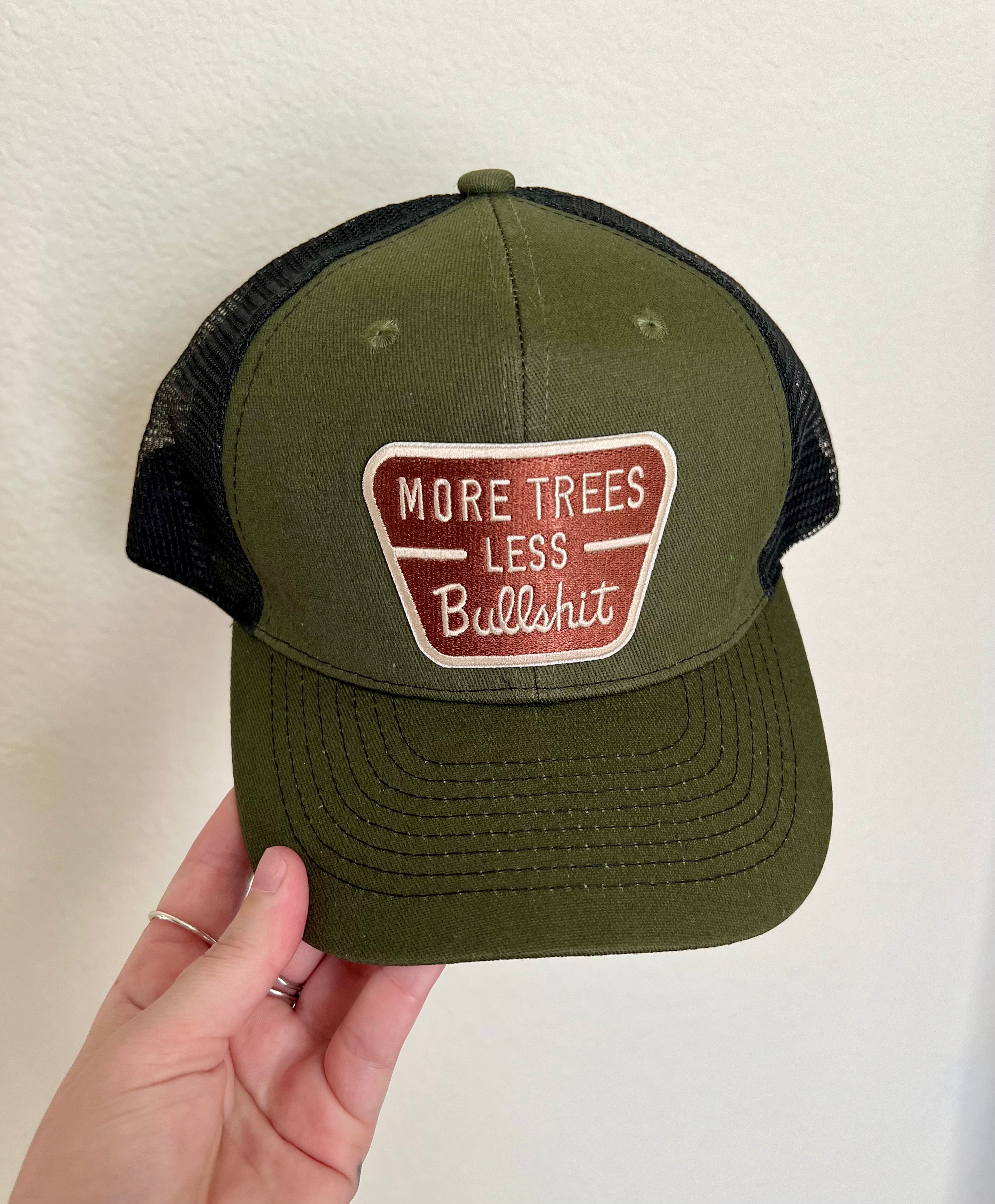 More Trees,Less Bullsh*t Trucker Hat