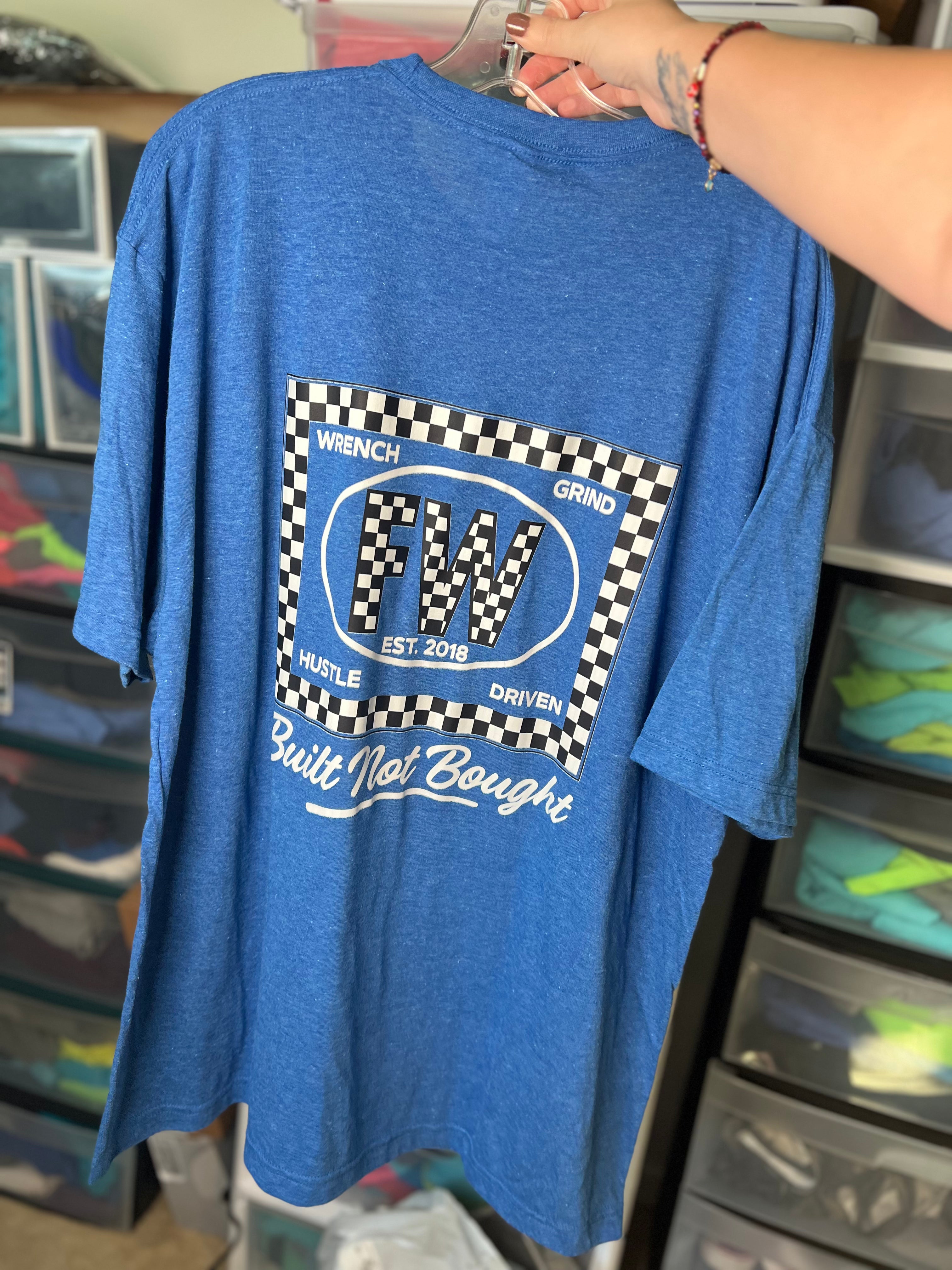 Built not bought checker design