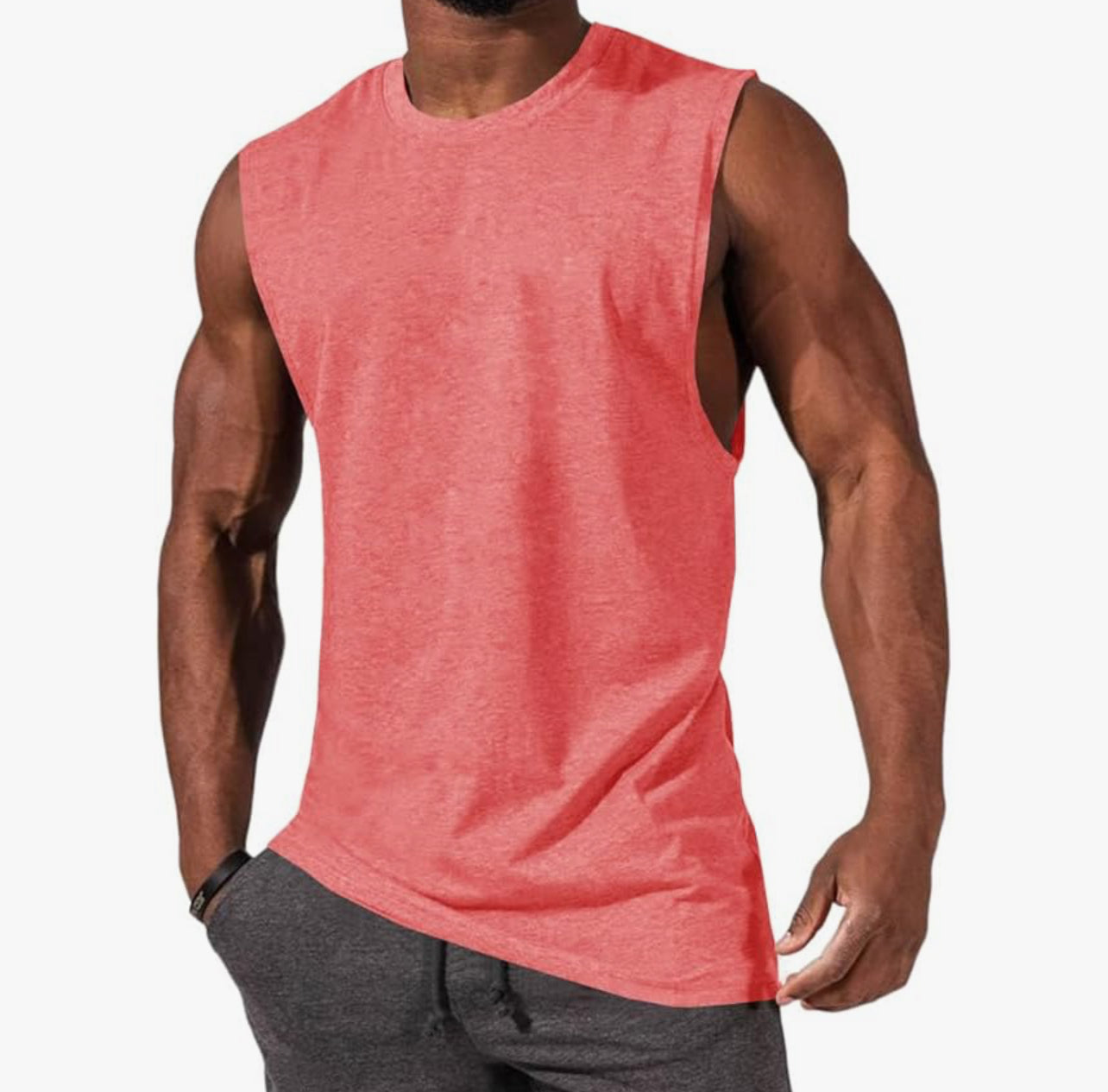 Don’t be a shady beach mens tank