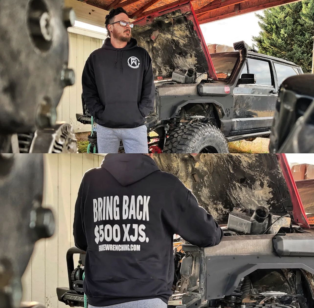 $500 XJ Hoodie
