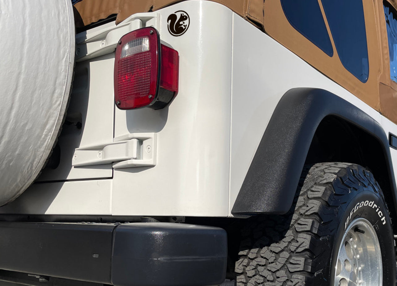 The Neeta Squirrel decal