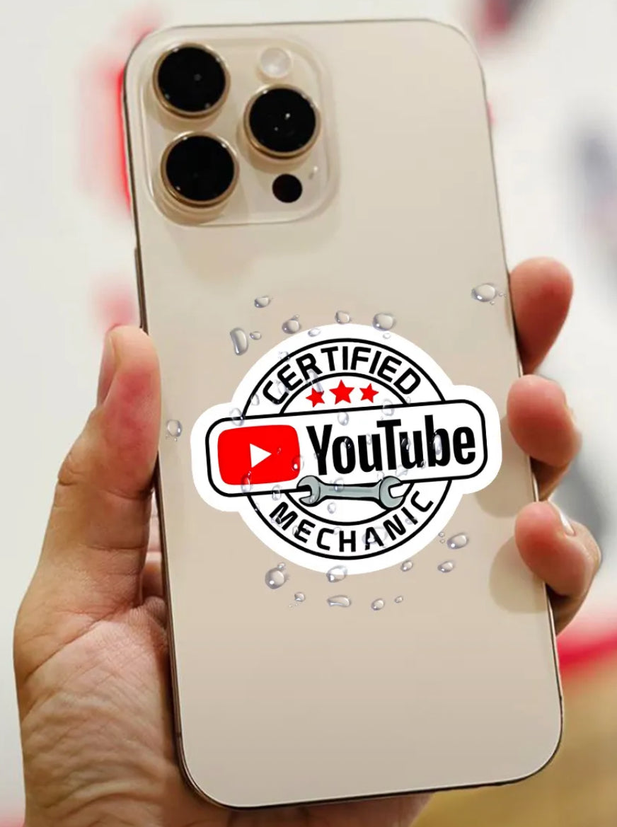 YouTube mechanic decal