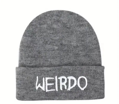 graphic hat front — Weirdo Beanie