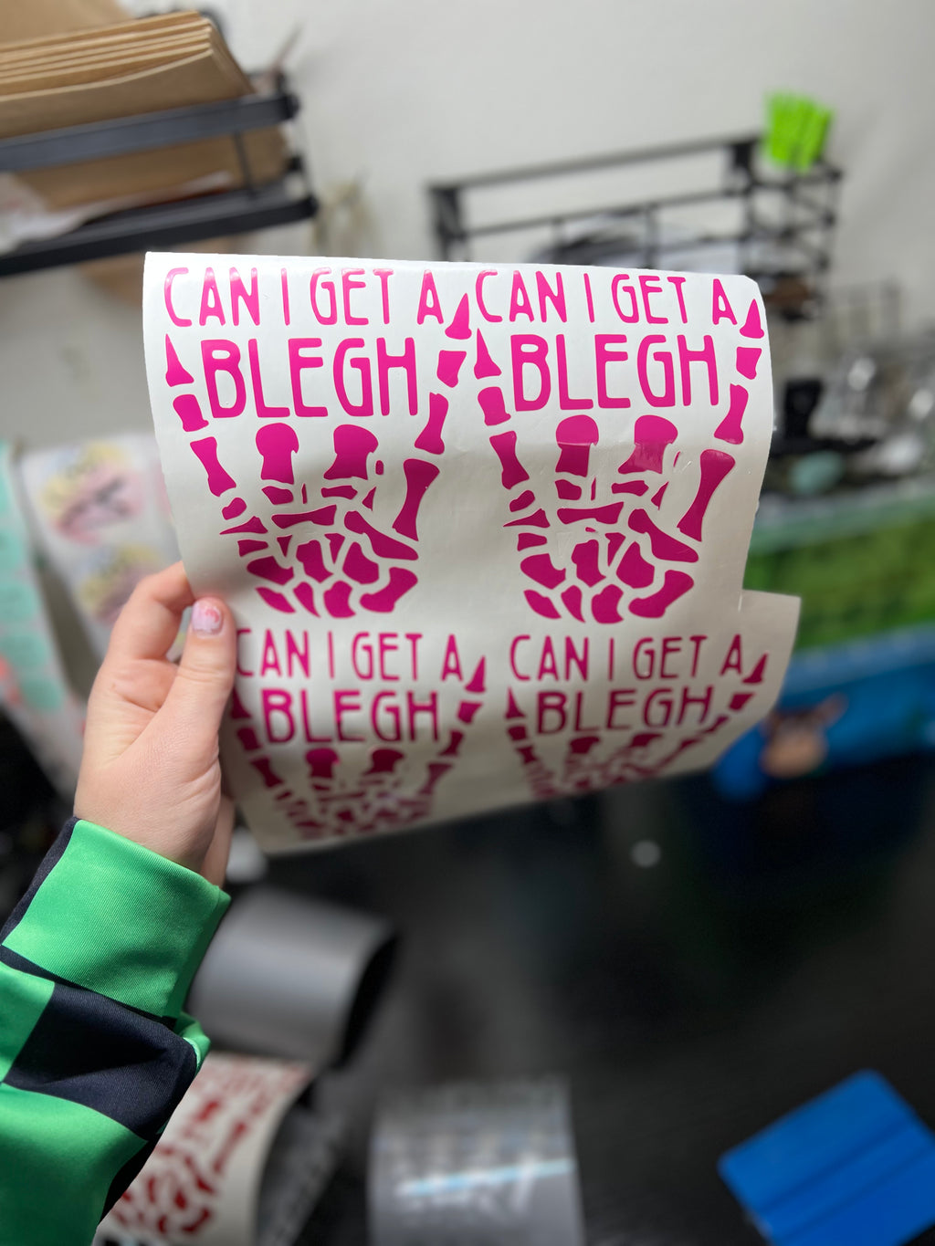 Can I get a Blegh Decal