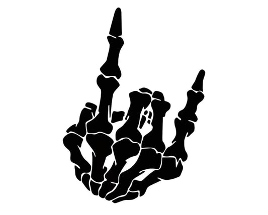 vinyl decal front — Rock on Decal