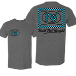 FW Checker Tee - blue