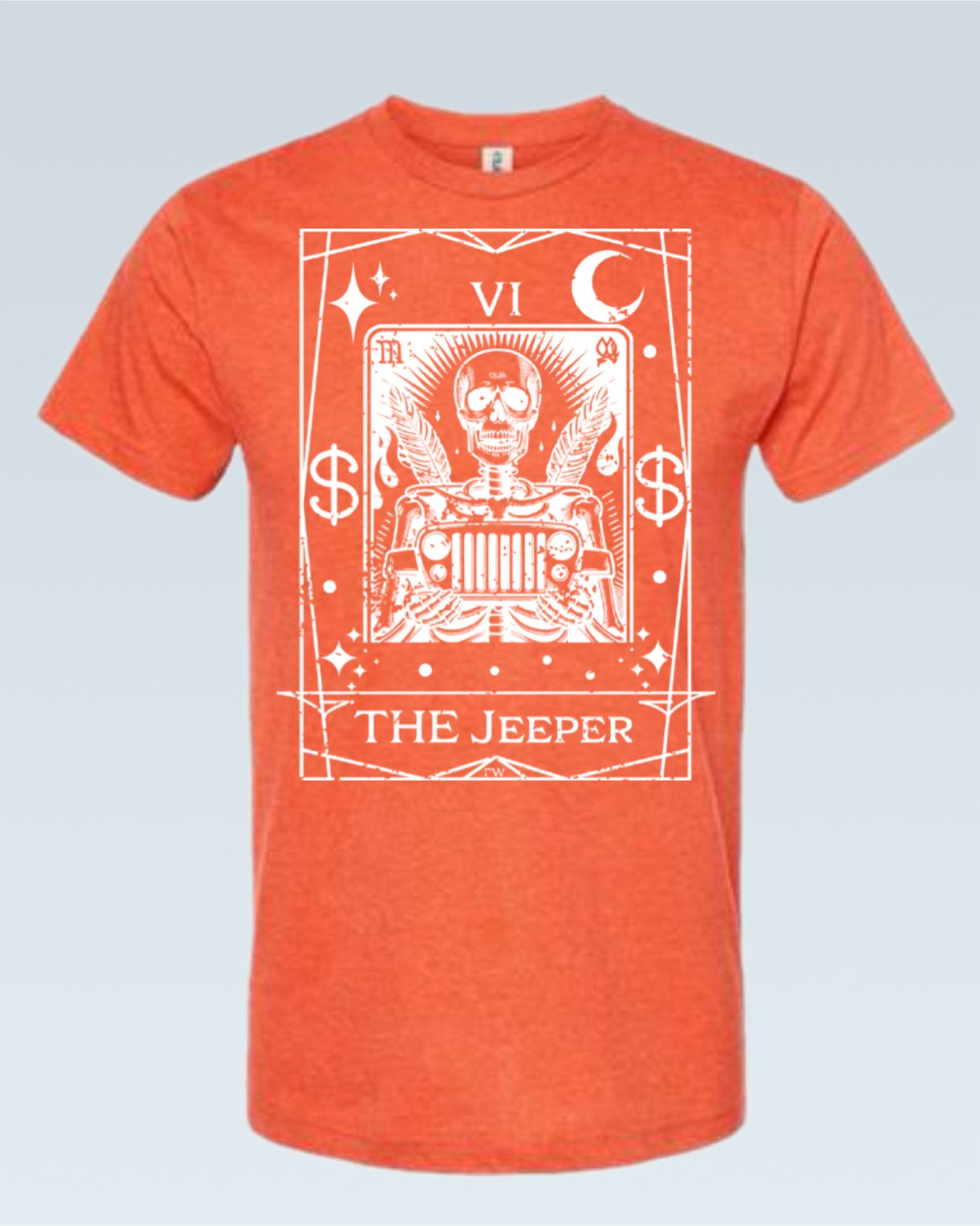 The Jeeper Tarot card shirt
