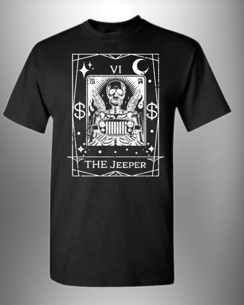 The Jeeper Tarot card shirt