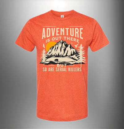 graphic tee front — Adventure shirt