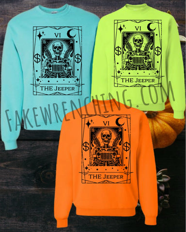 The Jeeper Colored Crewneck *Pre Order*