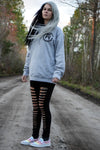 I hate people unisex hoodie