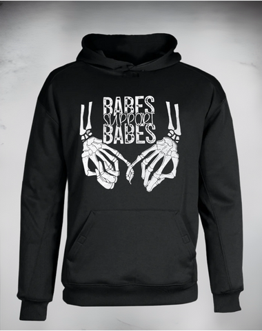 Babes support Babes hoodie